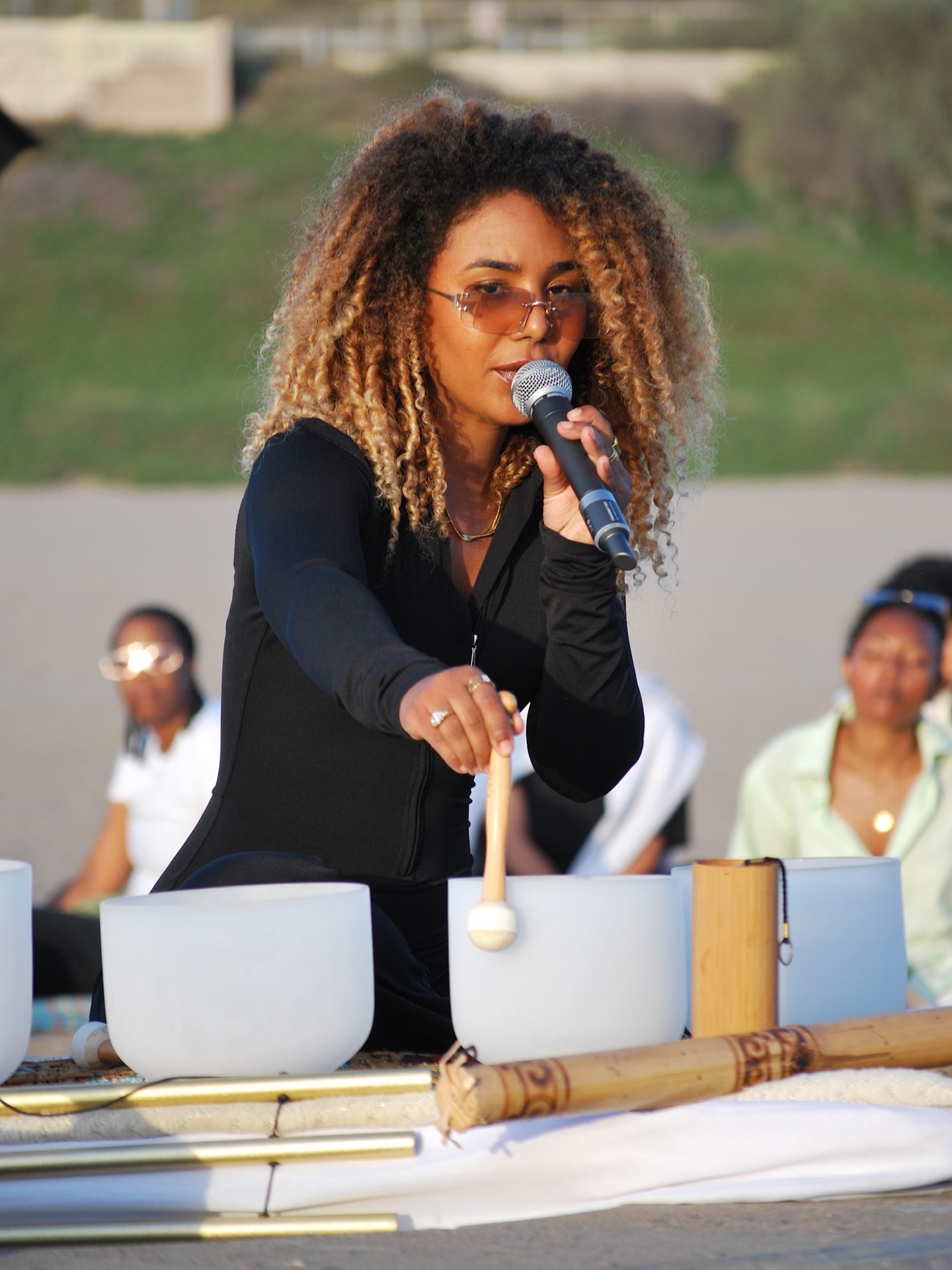 Candids ❤️‍🔥🔥

🦁 Sound bath by Birthday Girl @darriendivinity 🎉 
📸 Sniper of the vibes @camrynmulbarger 

Come catch a vibe and celebrate LEOS with us! 
📌JULY 25
📍DOCKWEILER BEACH